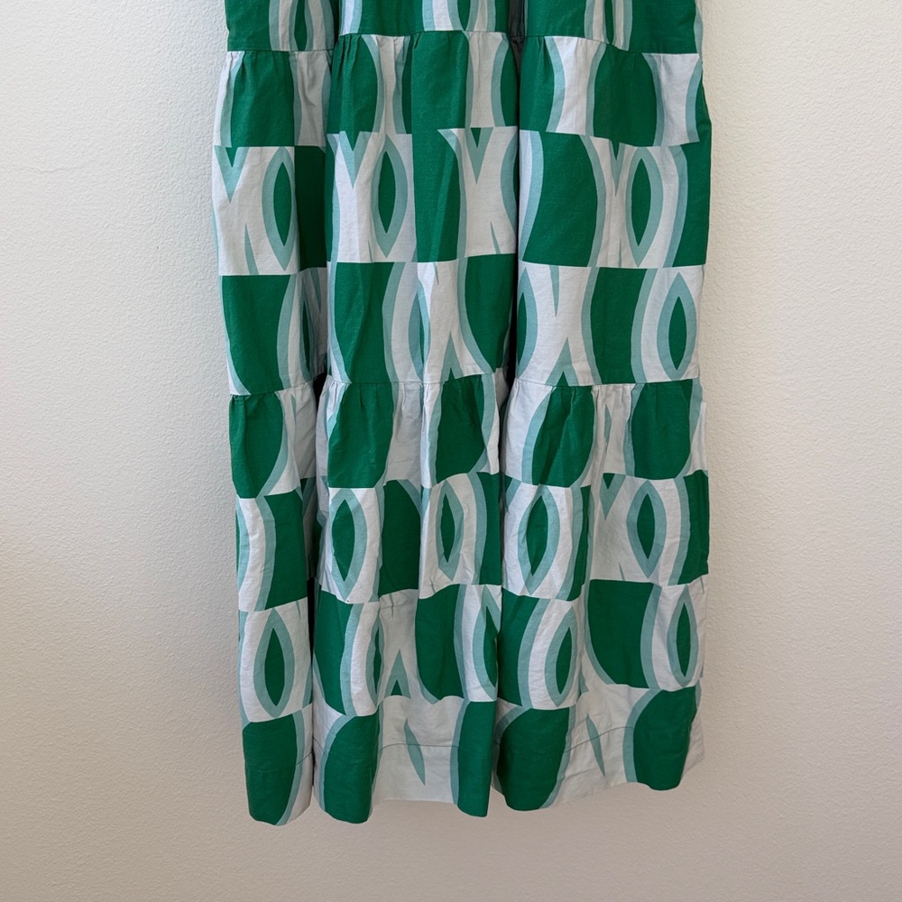 Anthropologie The Somerset Maxi Dress: Shirt Dress Edition in Green size M - Picture 14 of 14